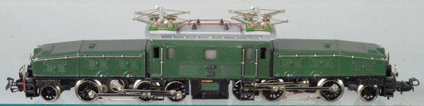 MARKLIN CCS-800 CROCODILE LOCO: HO ga, 7th version, w/orig top wood insert, C8.