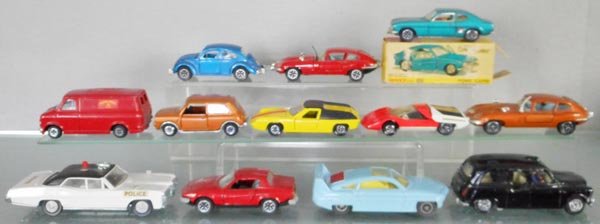 12 DINKY VEHICLES (1 of 1)