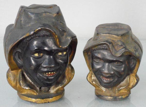 2 AC WILLIAMS TWO-FACED BOY STILL BANKS (1 of 1)