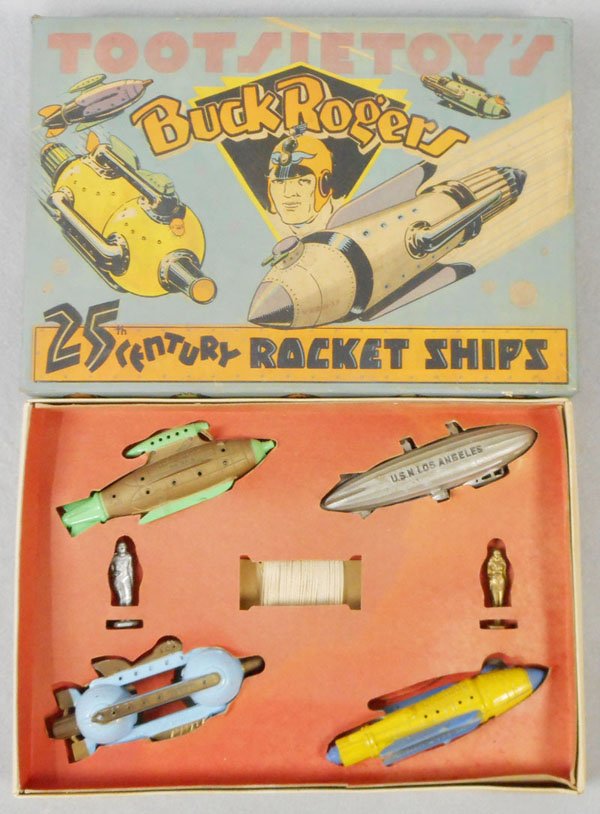 TOOTSIETOY BUCK ROGERS 25th CENTURY ROCKET SHIPS (1 of 1)