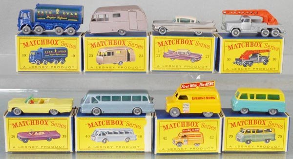 8 MATCHBOX VEHICLES (1 of 1)