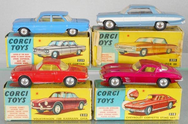 4 CORGI VEHICLES (1 of 1)