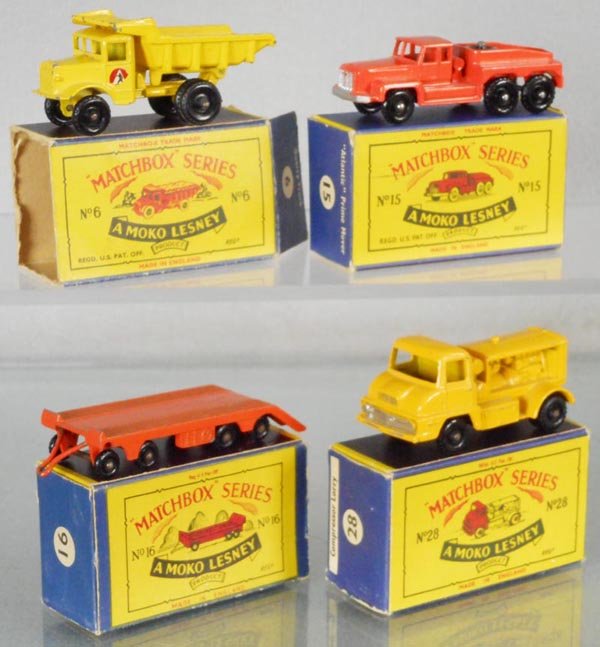 4 MATCHBOX VEHICLES (1 of 1)