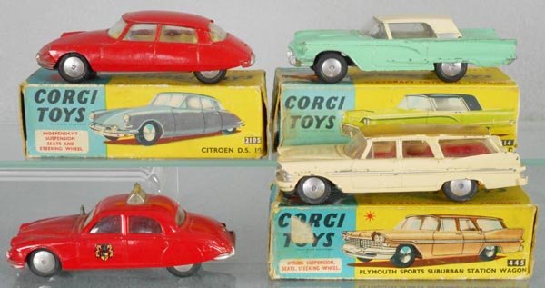 4 CORGI VEHICLES (1 of 1)