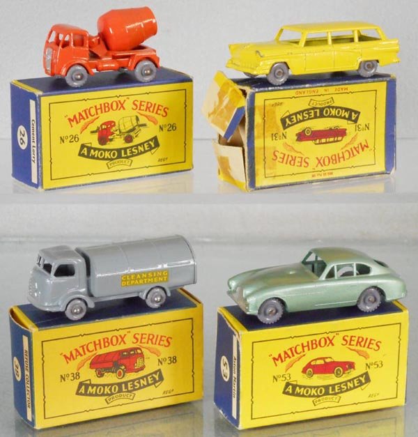 4 MATCHBOX VEHICLES (1 of 1)