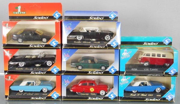 8 SOLIDO VEHICLES (1 of 1)