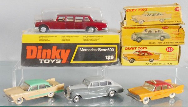 4 DINKY VEHICLES (1 of 1)