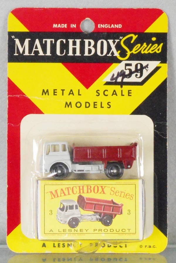 MATCHBOX #3 BEDFORD TIPPER TRUCK (1 of 1)