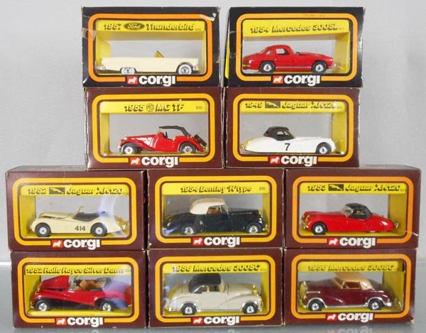 10 CORGI CLASSICS VEHICLES (1 of 1)