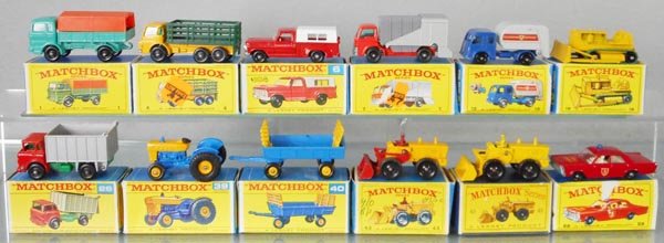 12 MATCHBOX VEHICLES (1 of 1)