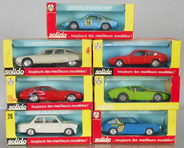 7 SOLIDO VEHICLES (1 of 1)