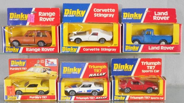 6 DINKY VEHICLES (1 of 1)