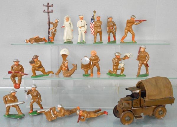 17 BARCLAY & MANOIL DIMESTORE FIGURES (1 of 1)