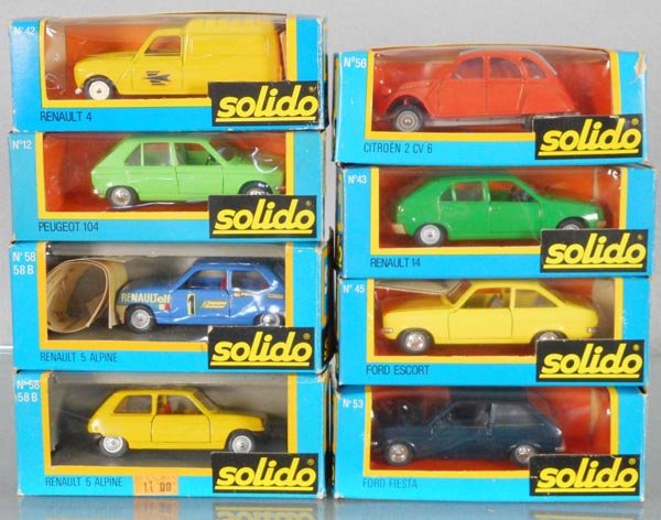 8 SOLIDO VEHICLES (1 of 1)