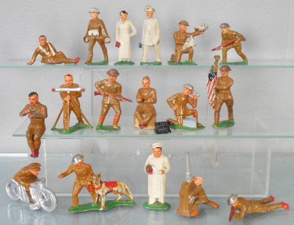 17 BARCLAY & MANOIL DIMESTORE FIGURES (1 of 1)