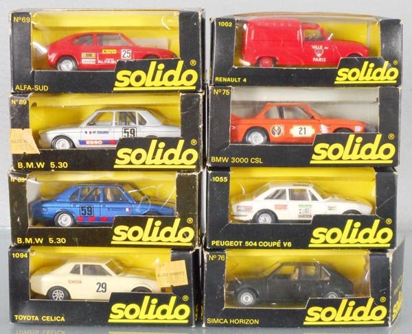 8 SOLIDO VEHICLES (1 of 1)