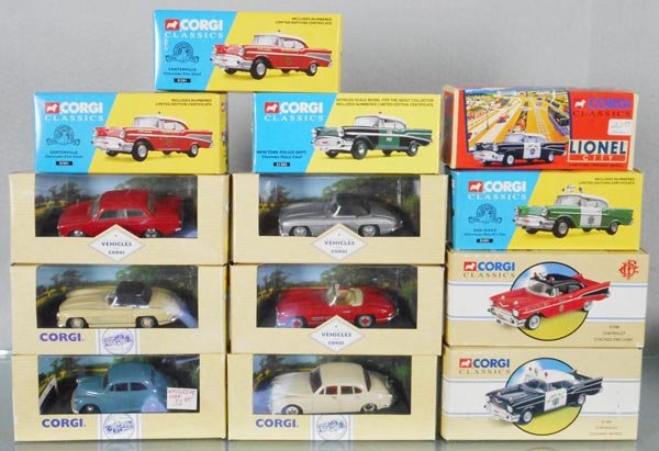 13 CORGI VEHICLES (1 of 1)