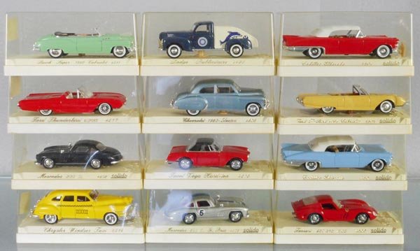 12 SOLIDO VEHICLES (1 of 1)