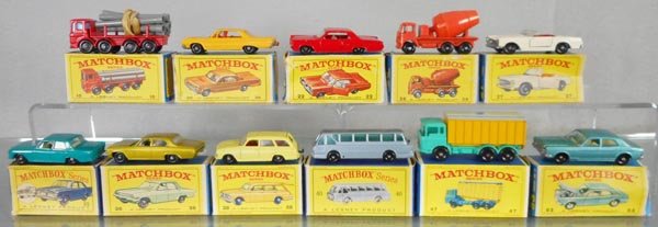 11 MATCHBOX VEHICLES (1 of 1)