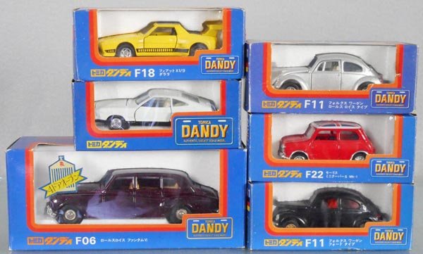 6 TOMICA DANDY CARS (1 of 1)