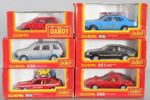 6 TOMICA DANDY AUTOS (1 of 1)