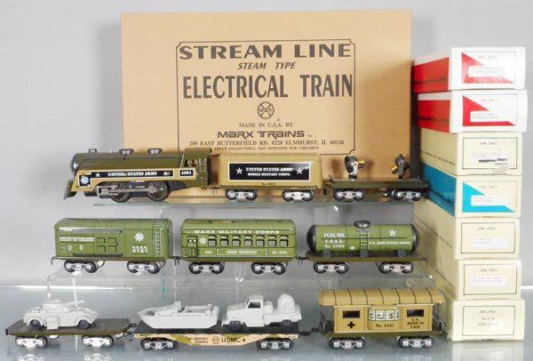 MARX 10471 ARMY TRAIN SET (1 of 1)