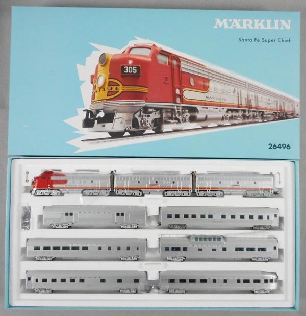 MARKLIN 26496 SANTA FE SUPER CHIEF SET (1 of 1)