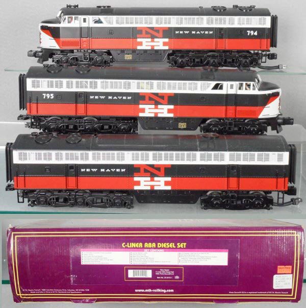 MTH NEW HAVEN ABA DIESEL SET (1 of 1)