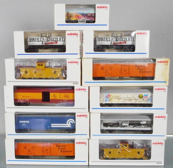 11 MARKLIN AMERICAN FREIGHT CARS (1 of 1)