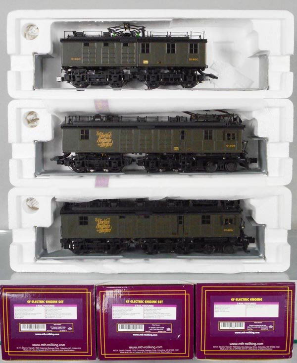 MTH NEW HAVEN EF ELECTRIC LOCO SET (1 of 1)