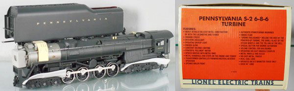 LIONEL 18010 PRR LOCO & TENDER (1 of 1)