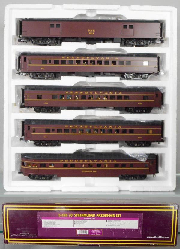 MTH 20-65092 PRR CAR SET (1 of 1)