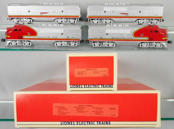 LIONEL SANTA FE ABBA DIESEL SET (1 of 1)