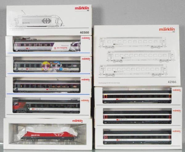 MARKLIN SWISS TRAIN SET (1 of 1)
