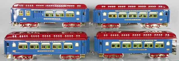 4 MTH IVES NATIONAL LIMITED CARS (1 of 1)