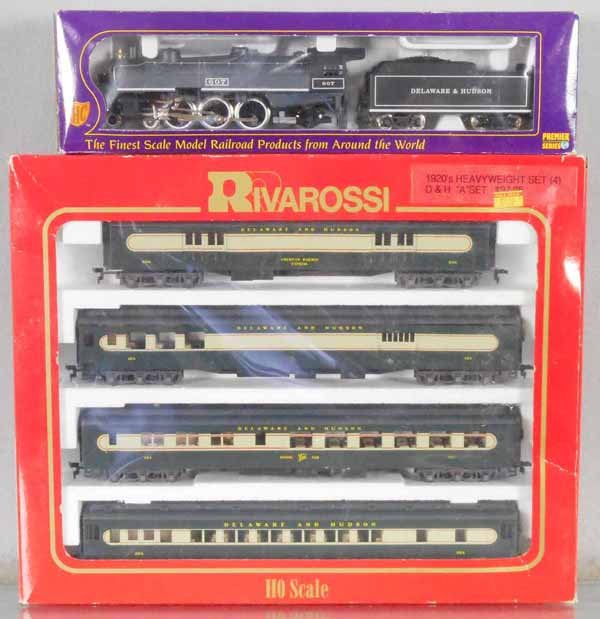 IHC & RIVAROSSI D&H TRAIN SET (1 of 1)