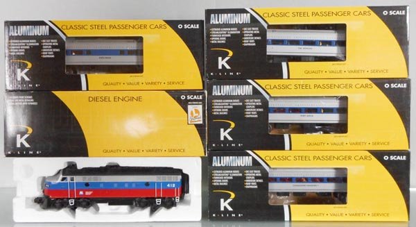 K-LINE METRO NORTH COMMUTER TRAIN SET (1 of 1)