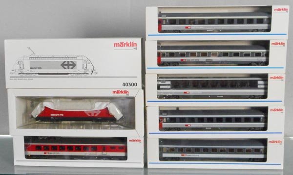 MARKLIN SWISS TRAIN SET (1 of 1)