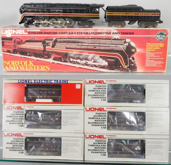 LIONEL NORFOLK & WESTERN TRAIN SET (1 of 1)