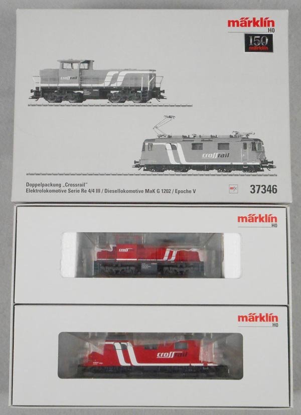 MARKLIN 37346 CROSSRAIL DOUBLE LOCO SET (1 of 1)