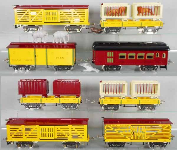 8 MTH IVES CIRCUS CARS (1 of 1)