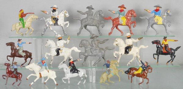 15 COWBOY FIGURES (1 of 1)