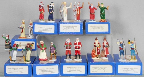 9 RUFFLES & FLOURISHES CHRISTMAS FIGURE SETS (1 of 1)