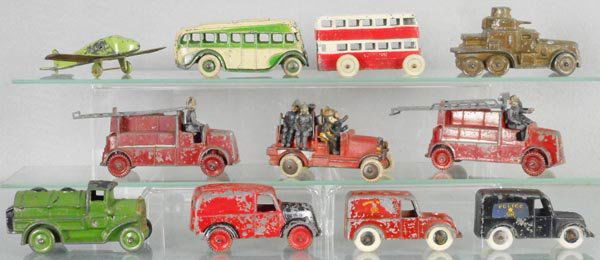 11 ENGLISH SLUSH DIE CAST TOYS (1 of 1)