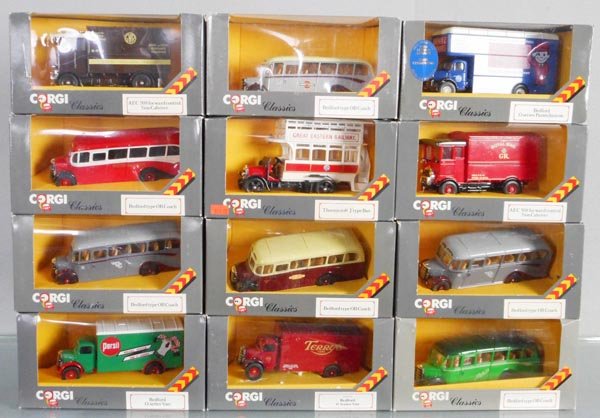 12 CORGI VEHICLES (1 of 1)