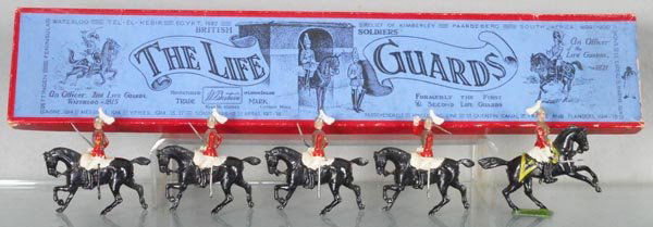 BRITAINS SET 1 LIFE GUARDS (1 of 1)