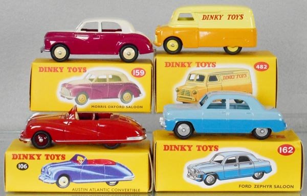 4 ATLAS DINKY VEHICLES (1 of 1)