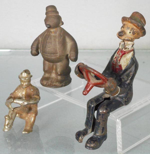 3 CAST IRON FIGURES (1 of 1)