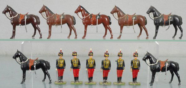 BRITAINS SET 182 11TH HUSSARS (1 of 1)