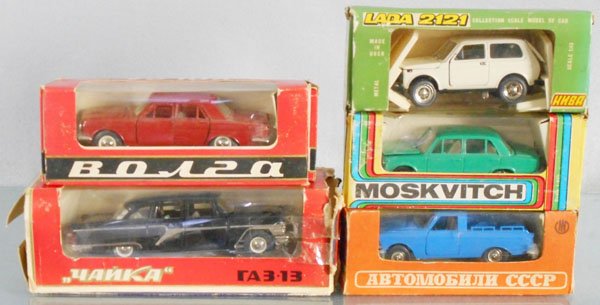 5 RUSSIAN VEHICLES (1 of 1)
